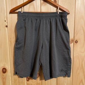 Champion Men's Dark Gray Athletic Shorts